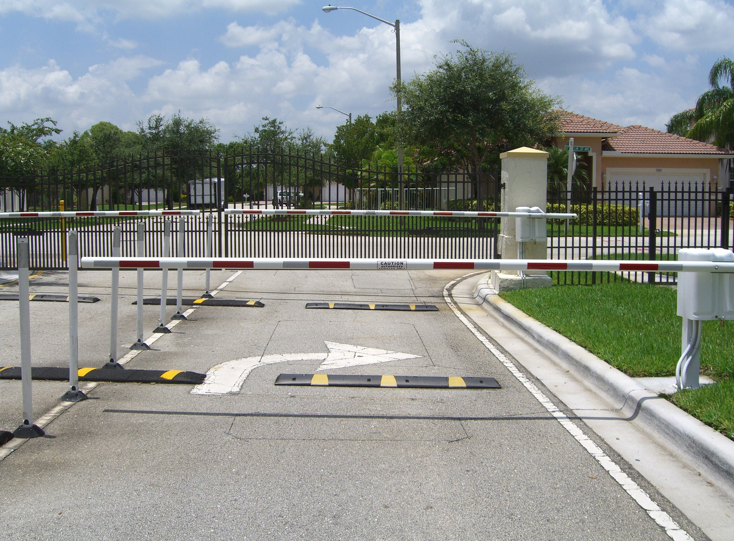Commercial HOA Gate Installation
